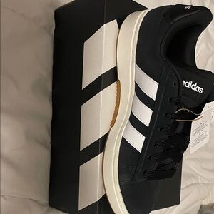 adidas Black and White Men's Grand Court Alpha Sneakers sz 11 NWB